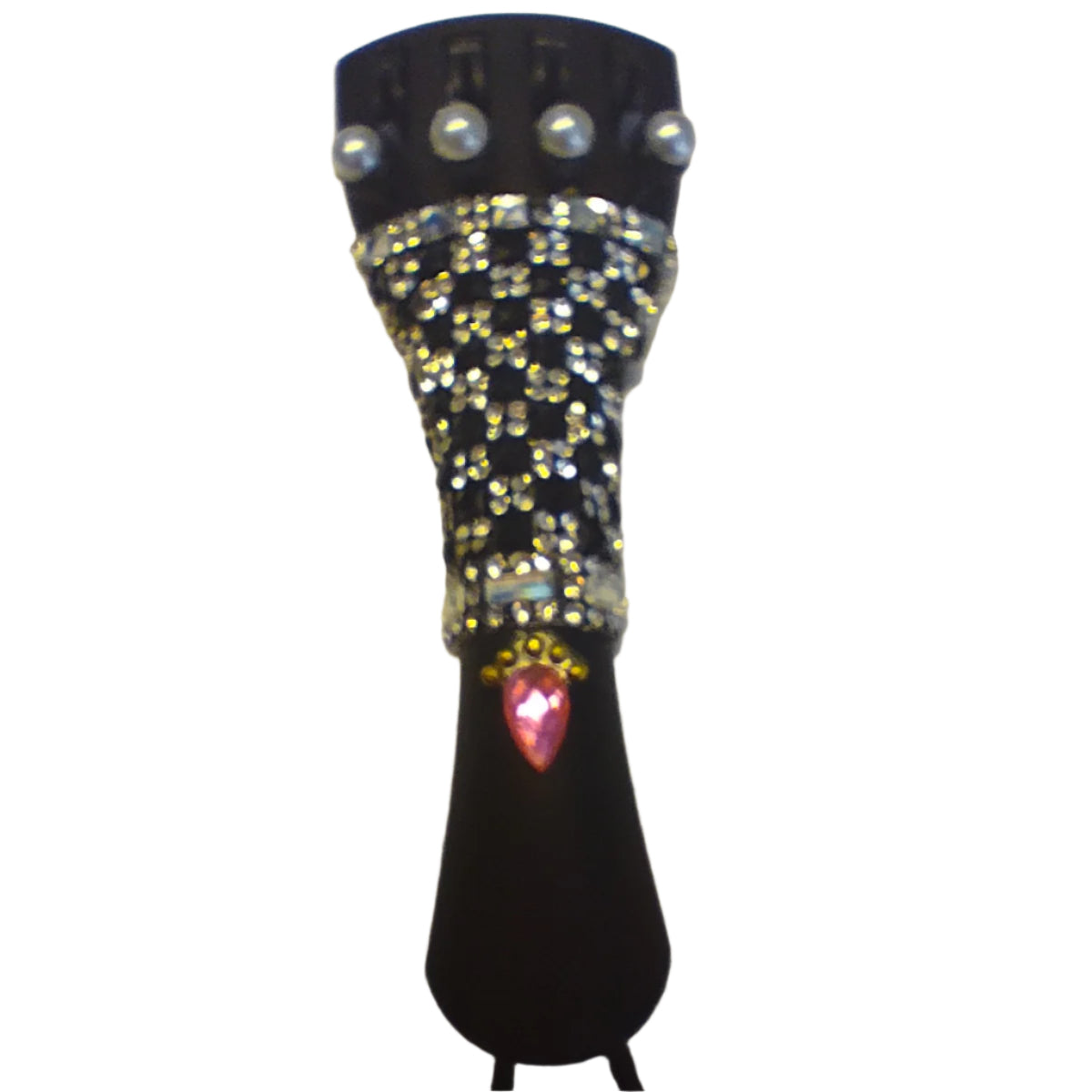 Tuxedo Bling Violin Tailpiece - Rozanna's Violins