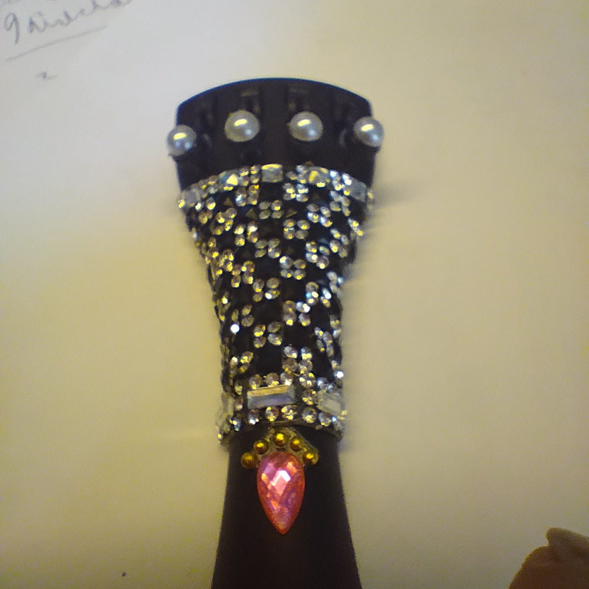 Tuxedo Bling Violin Tailpiece - Rozanna's Violins