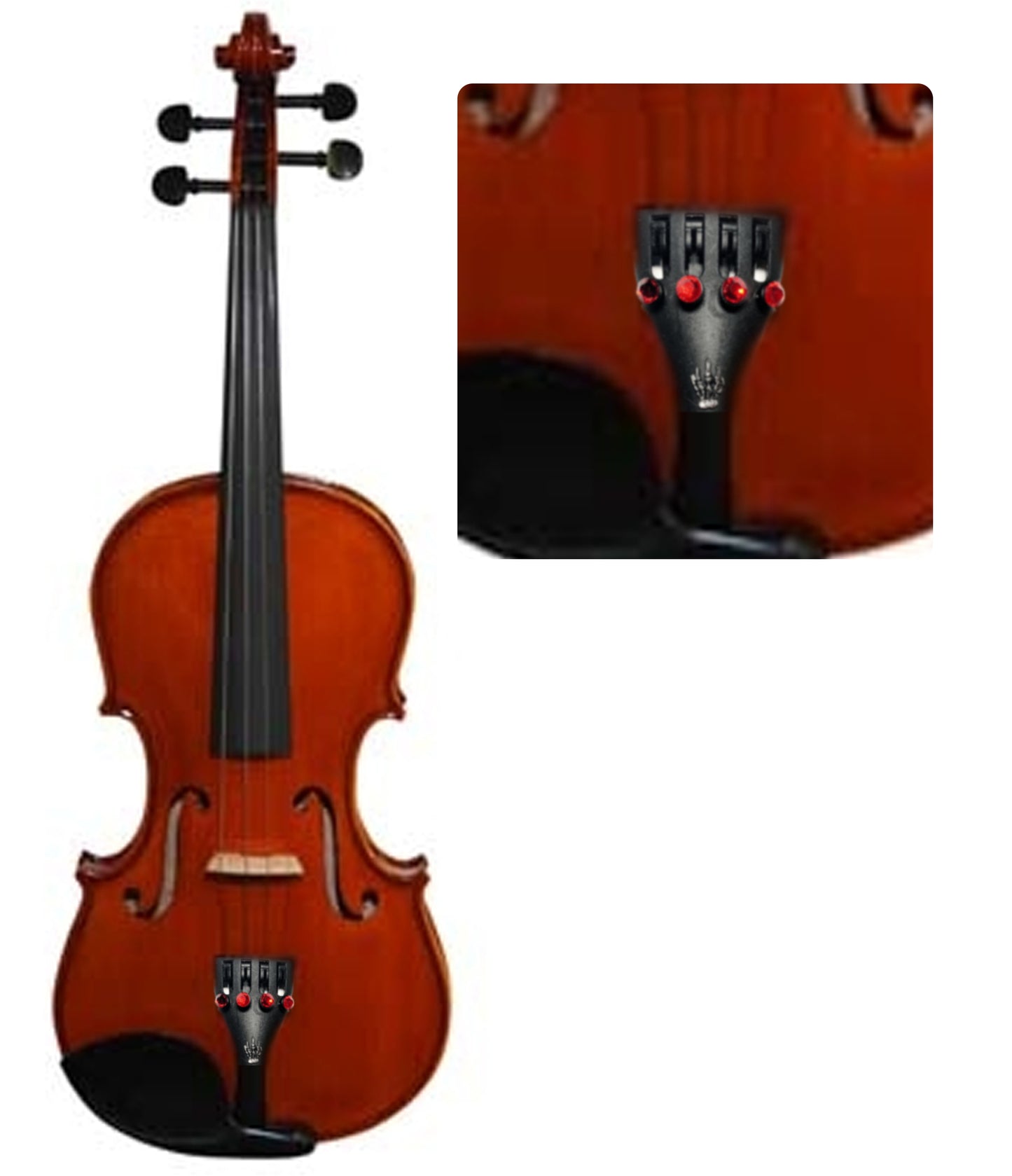 Lumina Student Violin Outfit (Skeleton Hand)