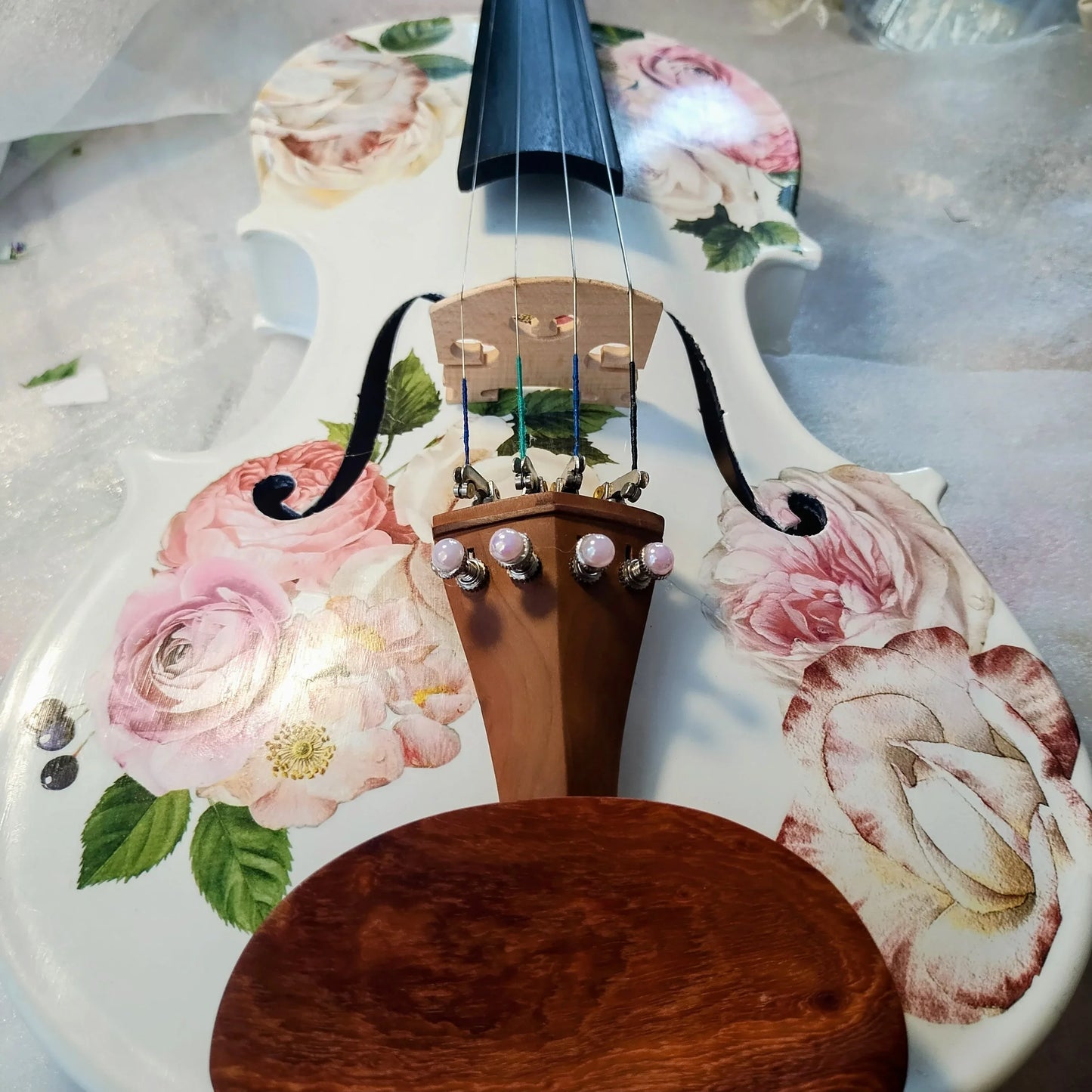 Rozanna's Rose Delight Violin Outfit - LEFT HANDED - Rozanna's Violins