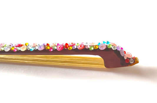 Rozanna's Bling Multi Color Violin Bow - Rozanna's Violins