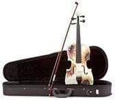 Rozanna's Violins Sunflower White Glitter Violin Outfit