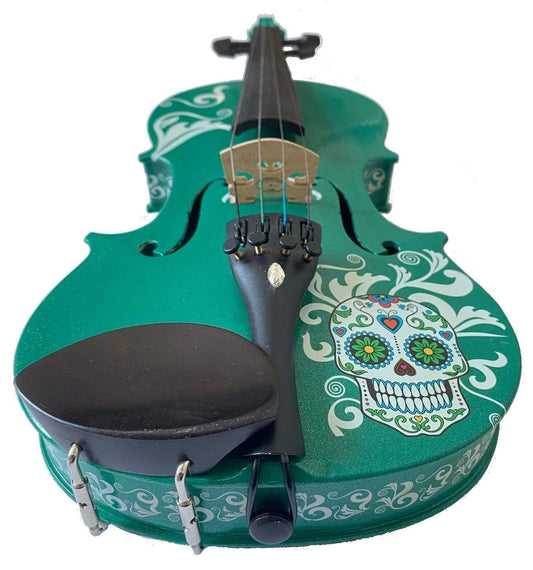 rozanna-s-violins-sugar-skull-emerald-green-violin-outfit-green-glitter-violin-sugar-skull-mariachi-student-violin-outfit-28147518439513 - Rozanna's Violins