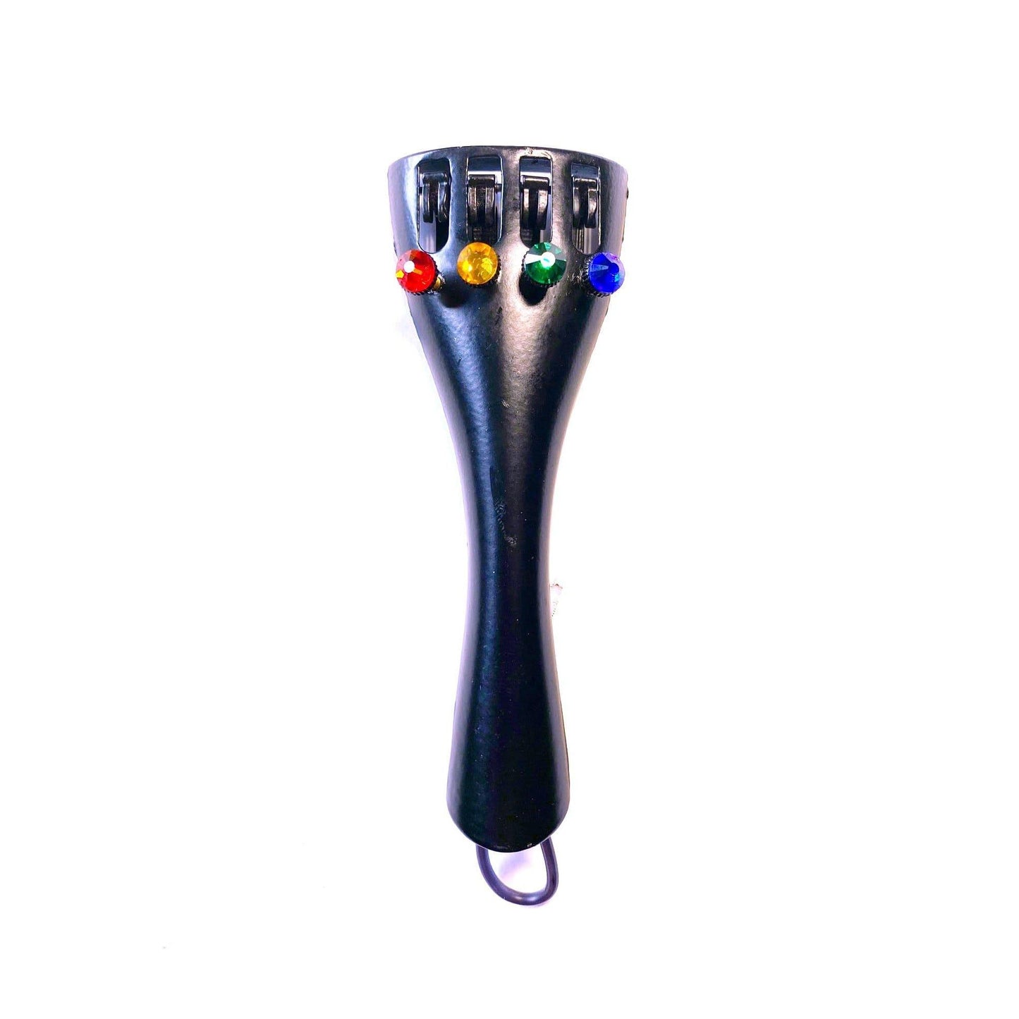 Rozanna's Violins violin tailpiece Color Coded Crystaline Violin Tailpiece