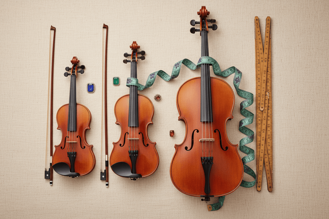 String Instrument Sizing: Fit, Balance & Technique - Rozanna's Violins