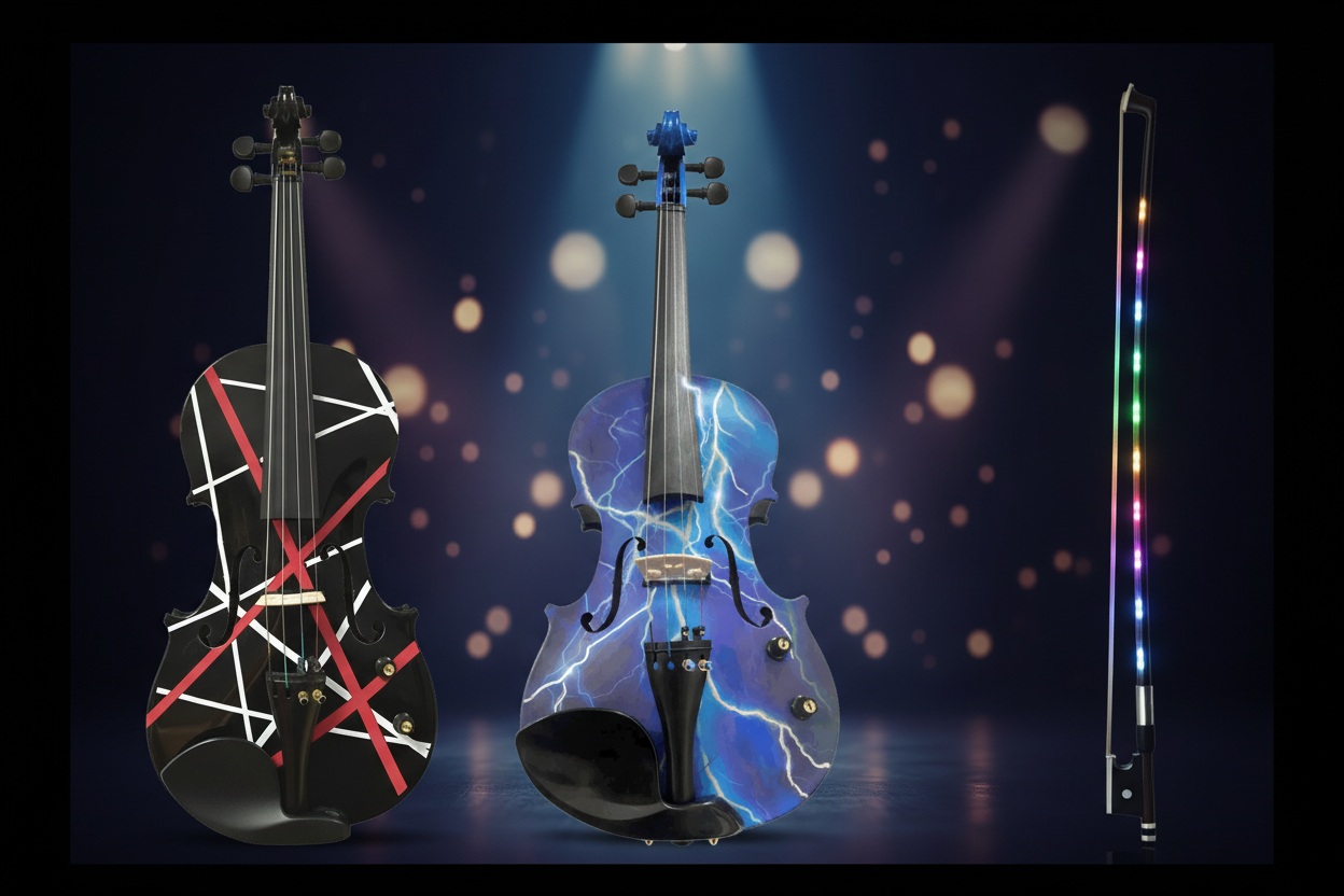 Electric Acoustic Violins