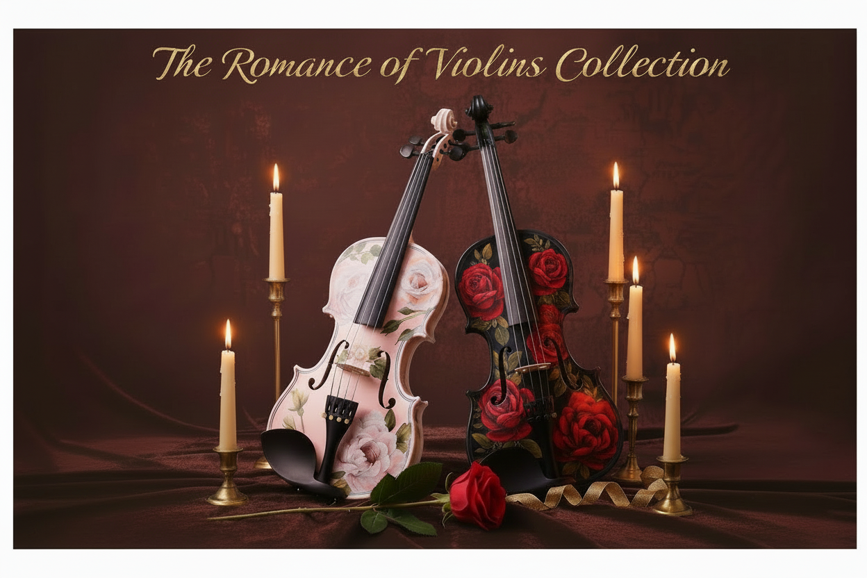 Romance of Violins Banner — No Outline
