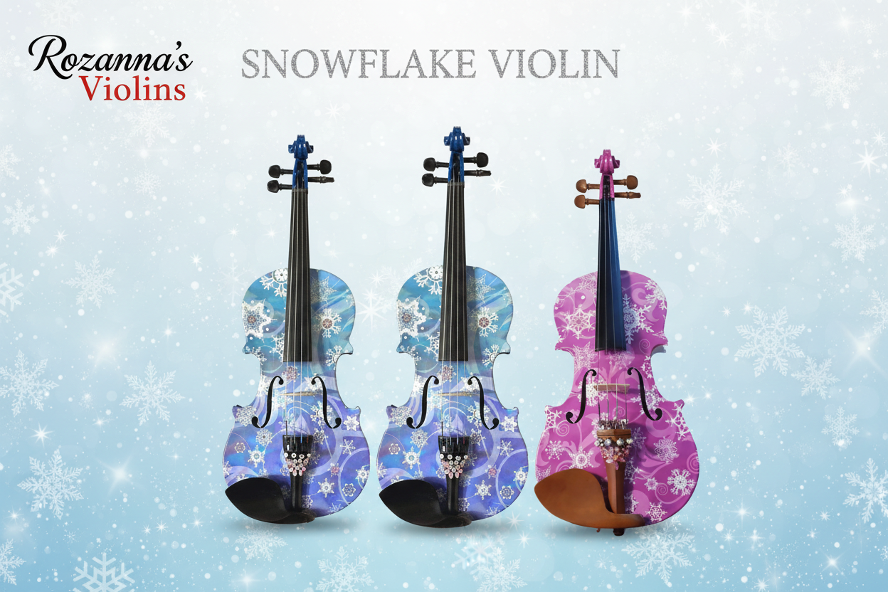 Snowflake Violin - Rozanna's Violins