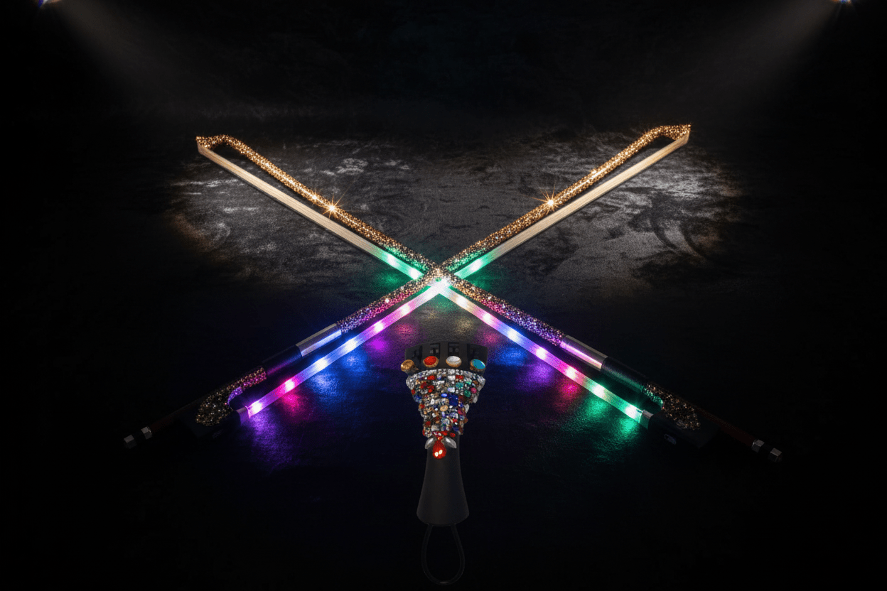 Glow Bows, Bling Bows - Rozanna's Violins