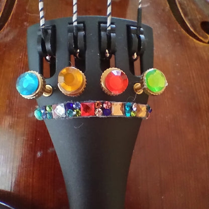Rozanna's Lumina Violin Outfit (Color Coded Tailpiece) - Rozanna's Violins
