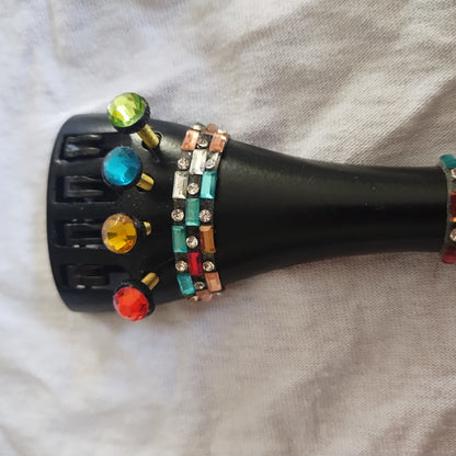 Rozanna's Rainbow Note Violin Tailpiece