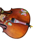 Butterfly Dream Deluxe Cello Outfit | Crystal Tailpiece & Brazilwood Bow - Rozanna's Violins