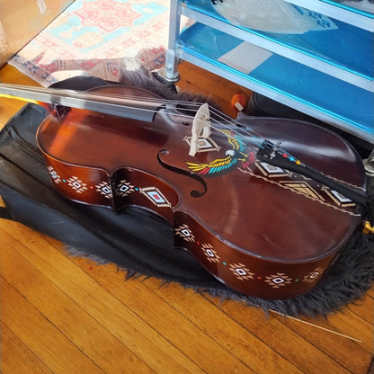 Native American Spirit Cello - Rozanna's Violins