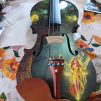 Violin Fairy Outfit | Crystal Tailpiece & Carbon Fiber Bow - Rozanna's Violins