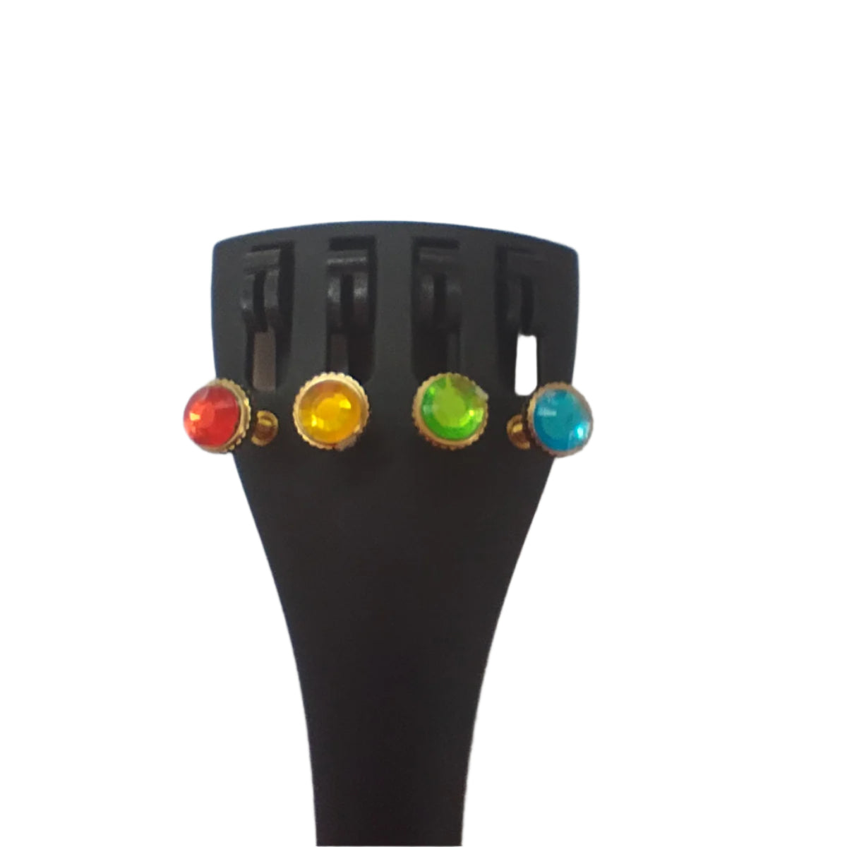 Color Coded Crystaline Violin Tailpiece - Rozanna's Violins