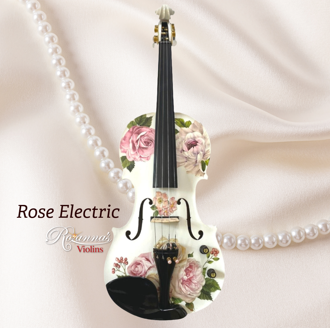 Rose White 1/2 Violin Outfit SUPER SAVINGS - Rozanna's Violins