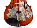 Song Bird Viola Outfit | Robin Egg Blue Pearl Tuners & Brazilwood Bow