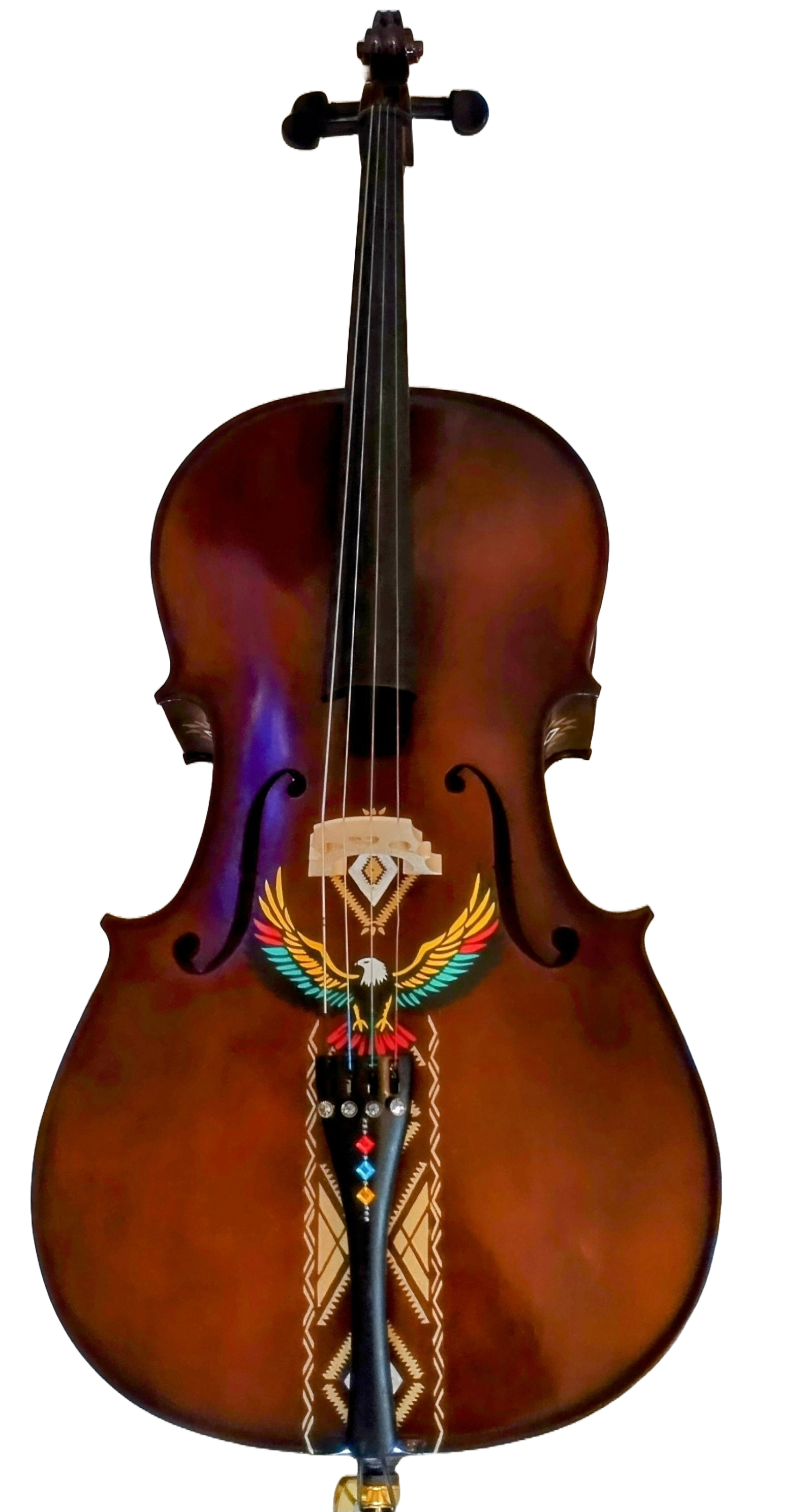 Native American Spirit Cello - Rozanna's Violins