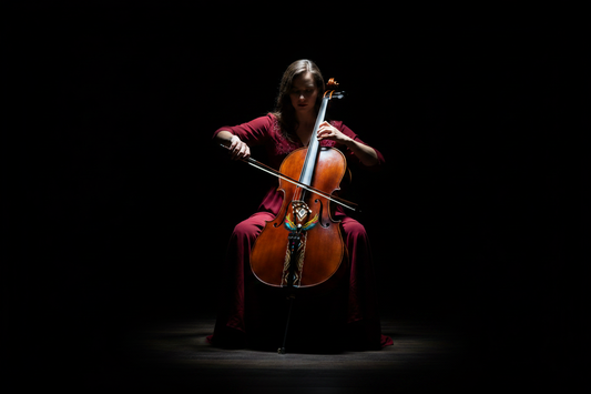 Native American Cello - Instrument Highlighted