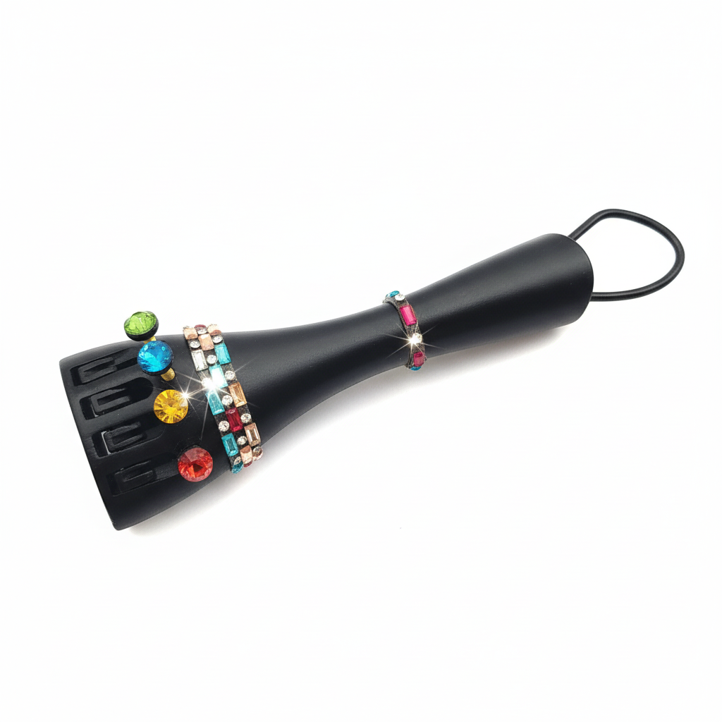 Ornate - Rainbow Note Violin Tailpiece Enhanced