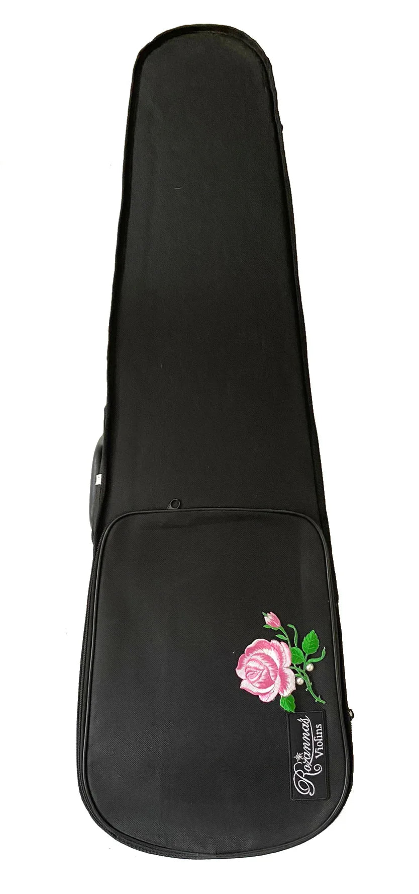 Sunflower Delight Green Violin Outfit | Pearl Fine Tuners & Fiberglass Bow - Rozanna's Violins