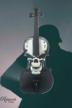Scourge of War Skull Violin Outfit | Carbon Fiber Bow & Crystal Fine Tuners