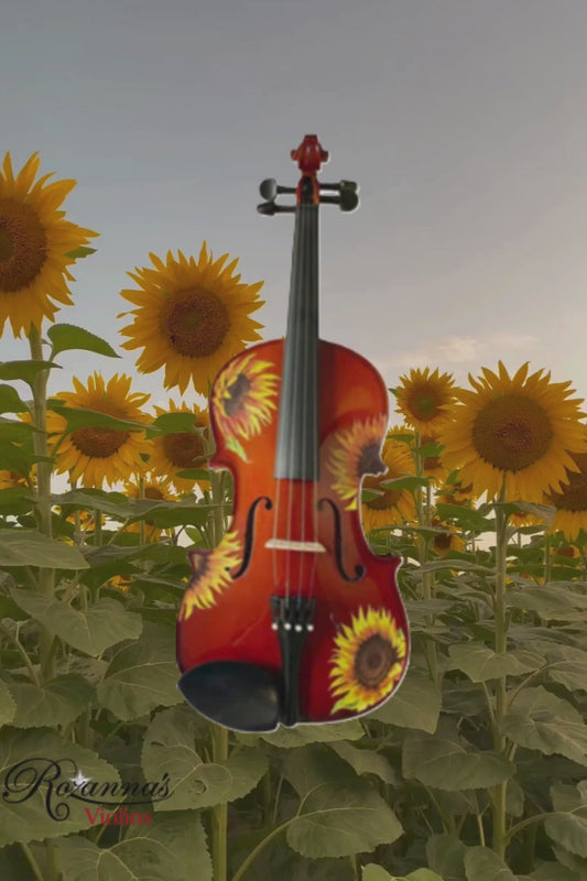Sunflower Deluxe Violin Outfit