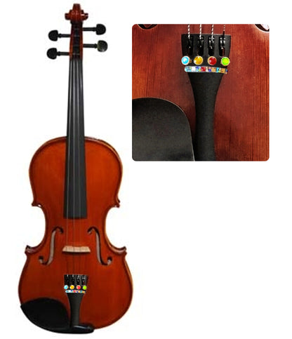Lumina Student Violin Outfit (4 Color Fine Tuner Learning Aid)