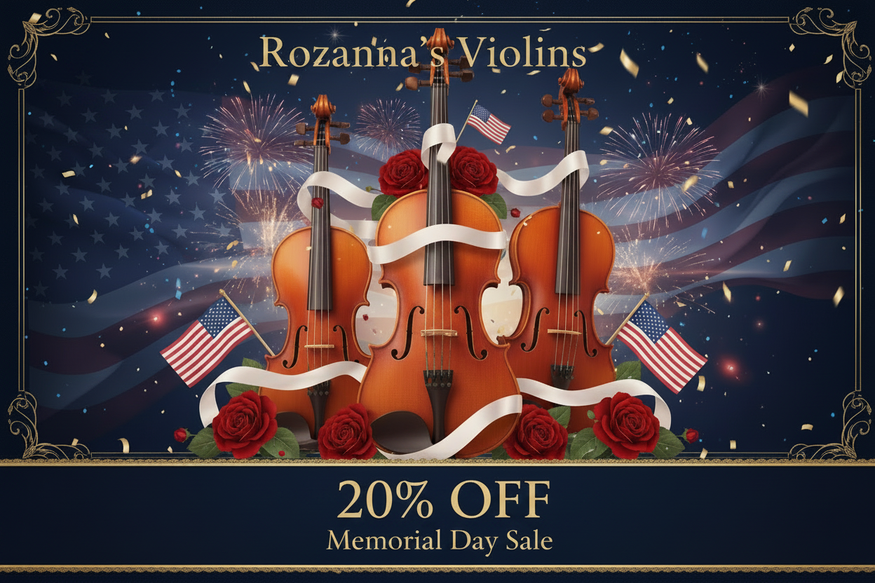 Rozanna's Violins Memorial Day Banner