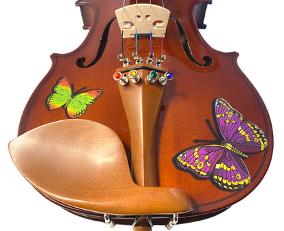 Butterfly Dream Bejeweled Violin Outfit - Rozanna's Violins