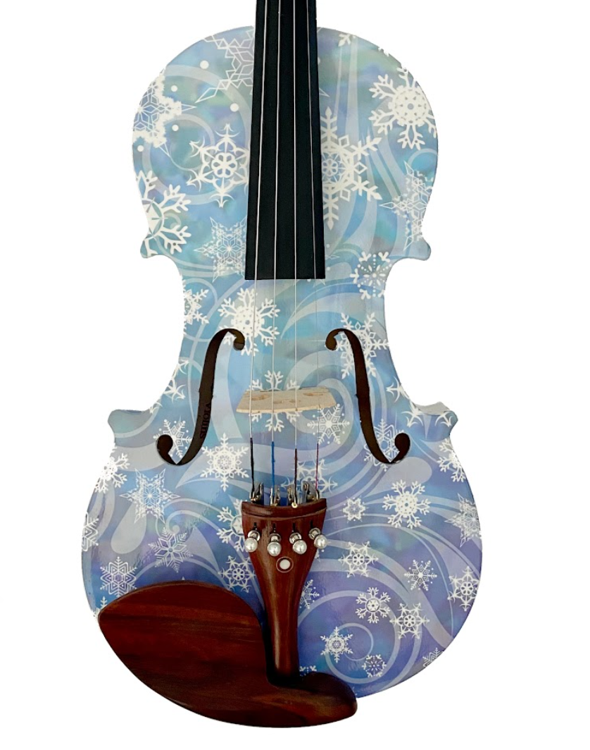 Snowflake Blue Violin Outfit