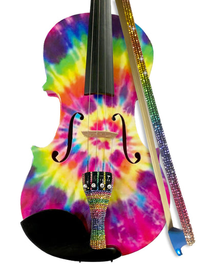 Tie Dye Bling Violin Outfit - Rozanna's Violins