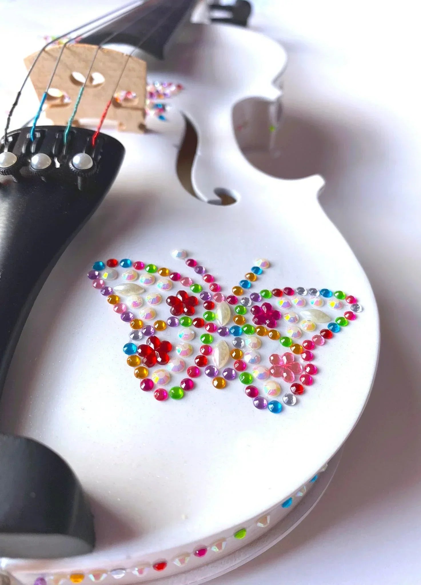 Butterfly Bling Bling Violin Outfit - Rozanna's Violins