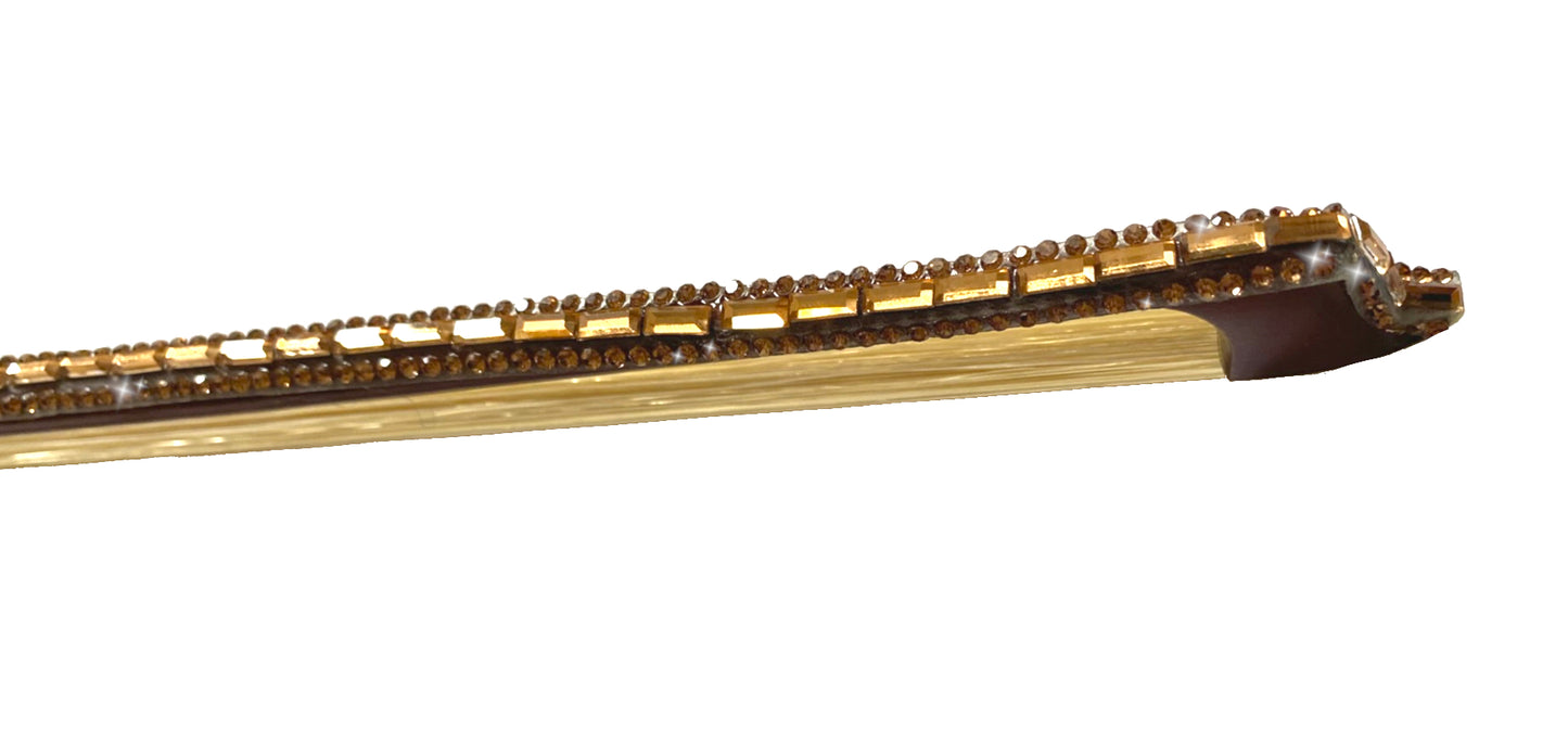 Rozanna's Bling Gold Violin Bow - Rozanna's Violins