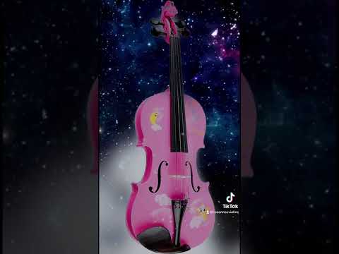 Twinkle Star Blue Violin Outfit | Crystal Fine Tuners & Brazilwood Bow