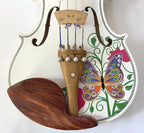 Butterfly White 1/2 Violin Outfit SUPER SAVINGS - Rozanna's Violins