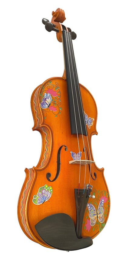 Rozanna's Violins 4/4 / Color Pattern Rozanna's Violins Butterfly Dream II Violin w/ Greco detail