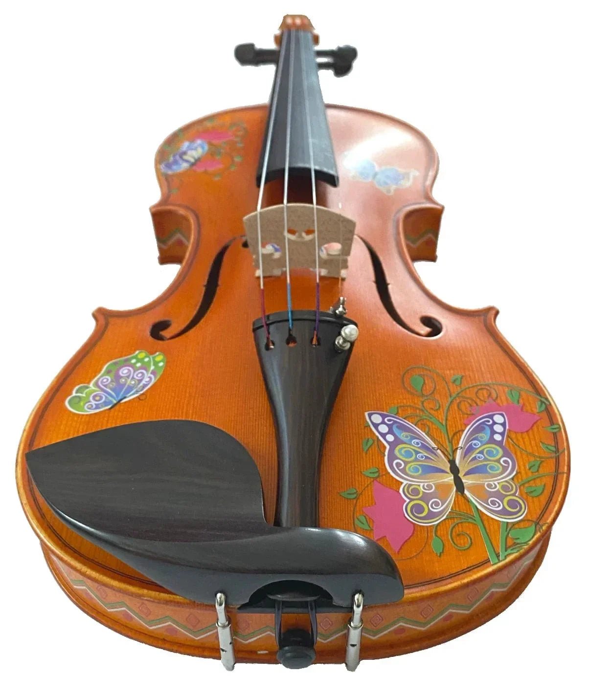 Butterfly Dream II Violin | Ornate Greco Sides & Brazilwood Bow - Rozanna's Violins