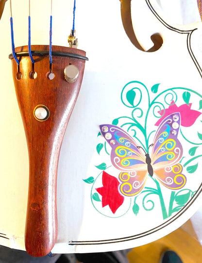 Rozanna's Violins Rozanna's Violins Butterfly Dream II White Violin  w Custom Case