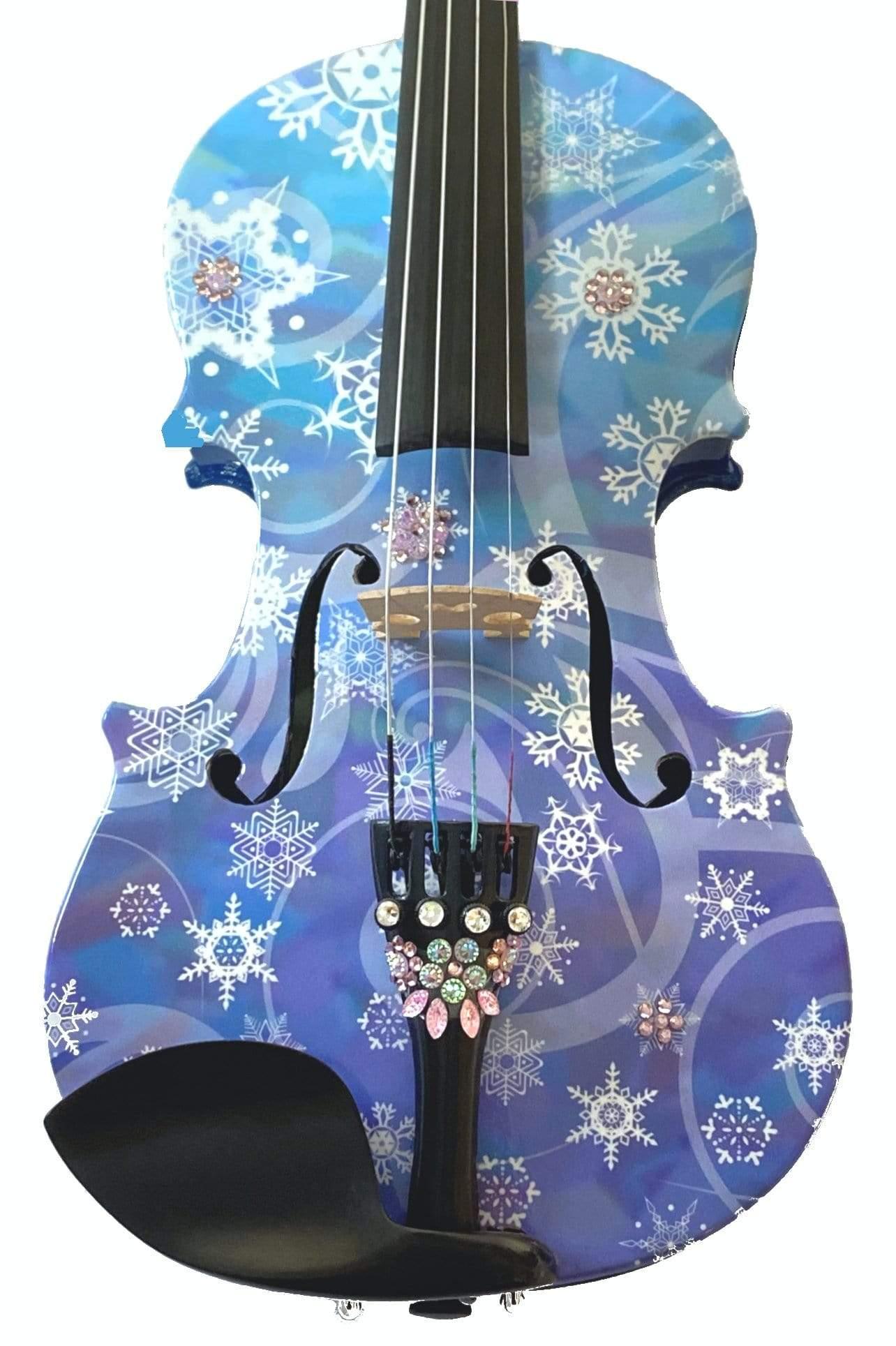 Snowflake White 1/4 Violin Outfit SUPER SAVINGS - Rozanna's Violins