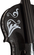 Cinco de Mayo Black 1/4 Violin Outfit - Rozanna's Violins