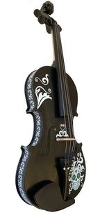 Cinco de Mayo Black 1/4 Violin Outfit - Rozanna's Violins