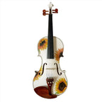 Sunflower White 1/2 Violin Outfit SUPER SAVINGS - Rozanna's Violins