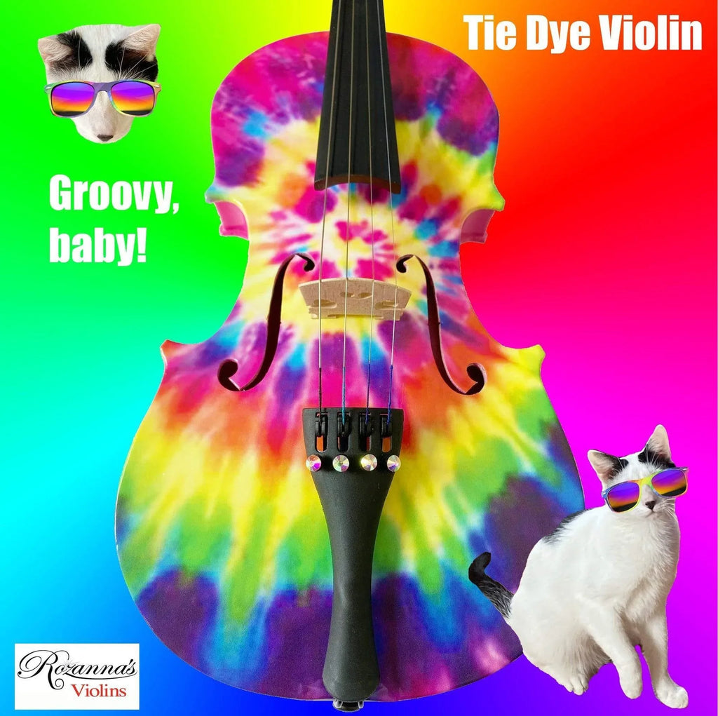 Tie Dye 1/4 Violin Outfit - Rozanna's Violins