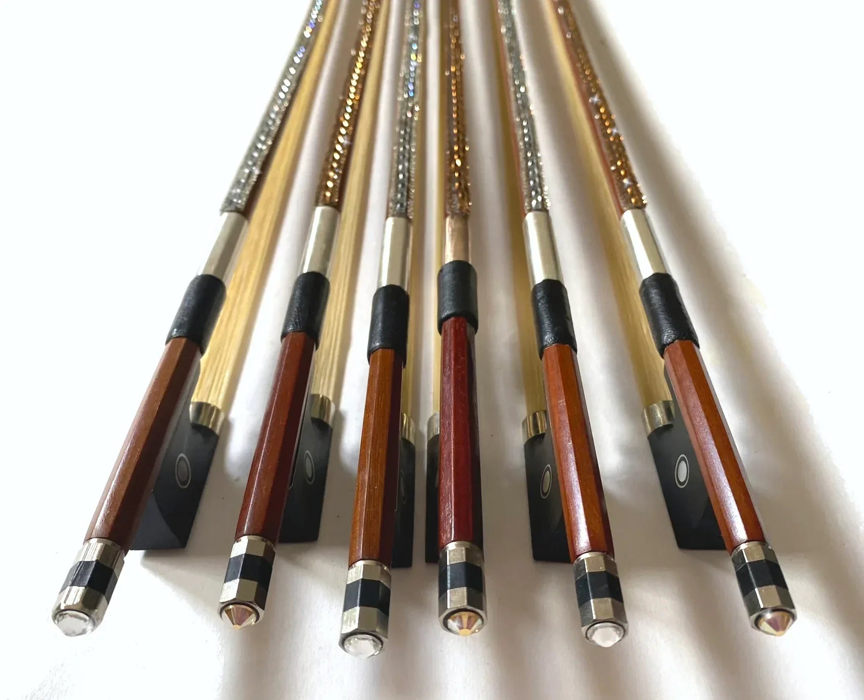 Rozanna's Bling Silver Violin Bow - Rozanna's Violins